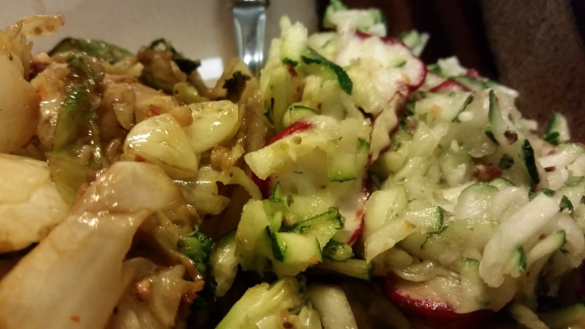 Radish Me Zucchini Recipe